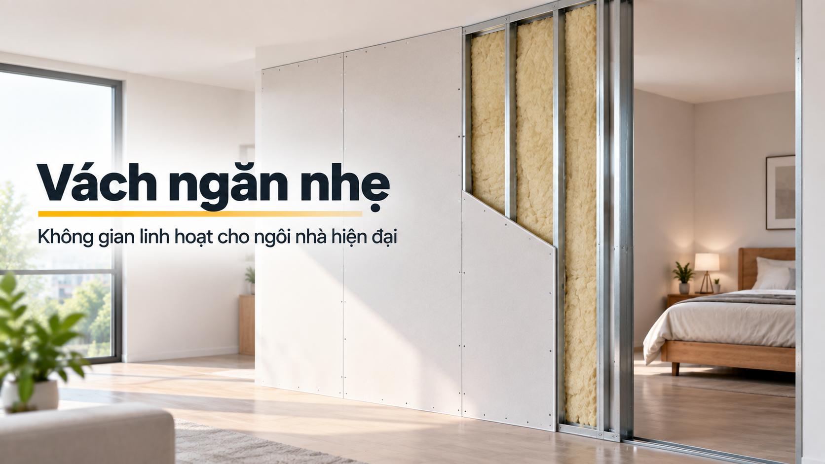 Vách ngăn nhẹ